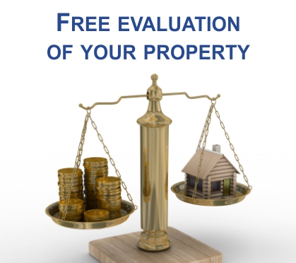 Free evaluation of property